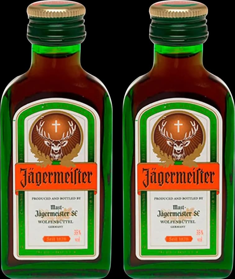 Jägermeister 2 Unds  (20ml c/u)